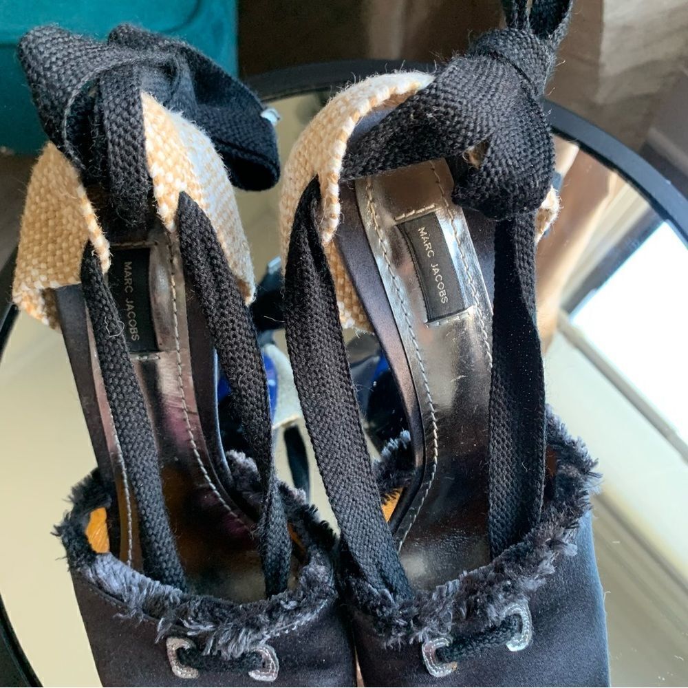 MARC JACOBS BLACK PLATFORMS - Picture 6 of 11